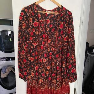 Billabong Paisley boho dress